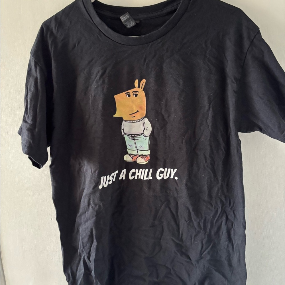 Chill Guy Graphic Mens T shirt